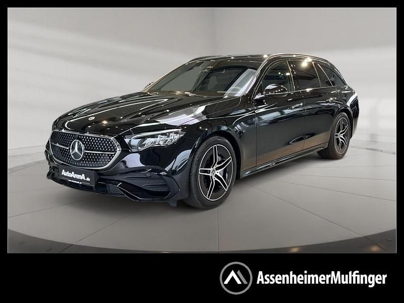 Obsidianschwarz Gebraucht 2024 Mercedes E200 AMG Kombi | 45.950 € (Fairer Preis) - Bild 1/4