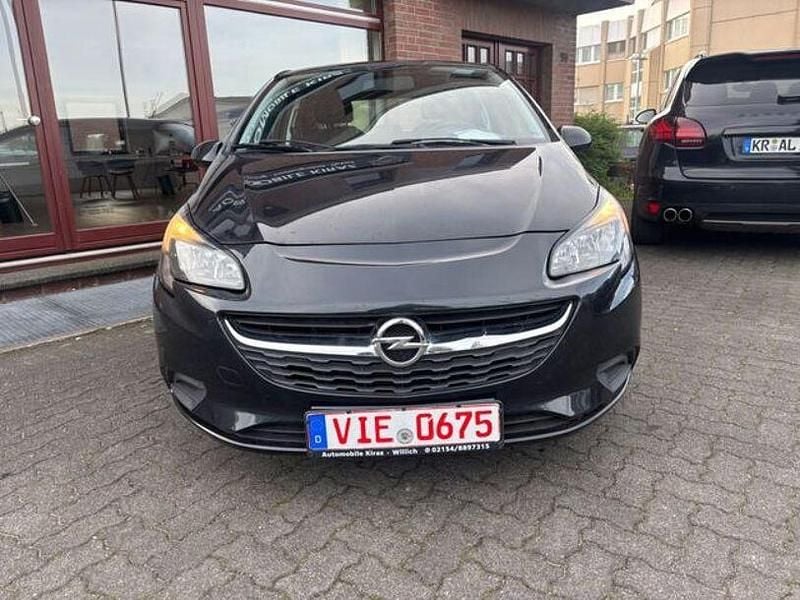 Gebraucht Opel Corsa Edition 69 PS (50 kW) 2016 Graphitschwarz/carbon flash/mi Kleinwagen