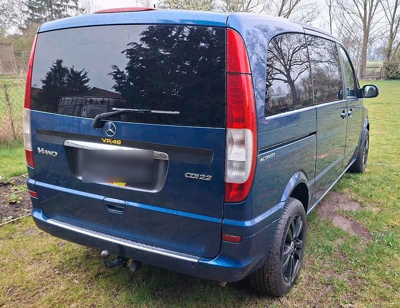 Gebraucht Mercedes Viano 150 PS (110 kW) 2007 Blau Van / Kleinbus