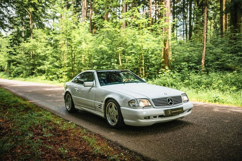 Weiß Gebraucht 1996 Mercedes SL70 AMG AMG Cabrio | 235.000 € - Bild 1/4