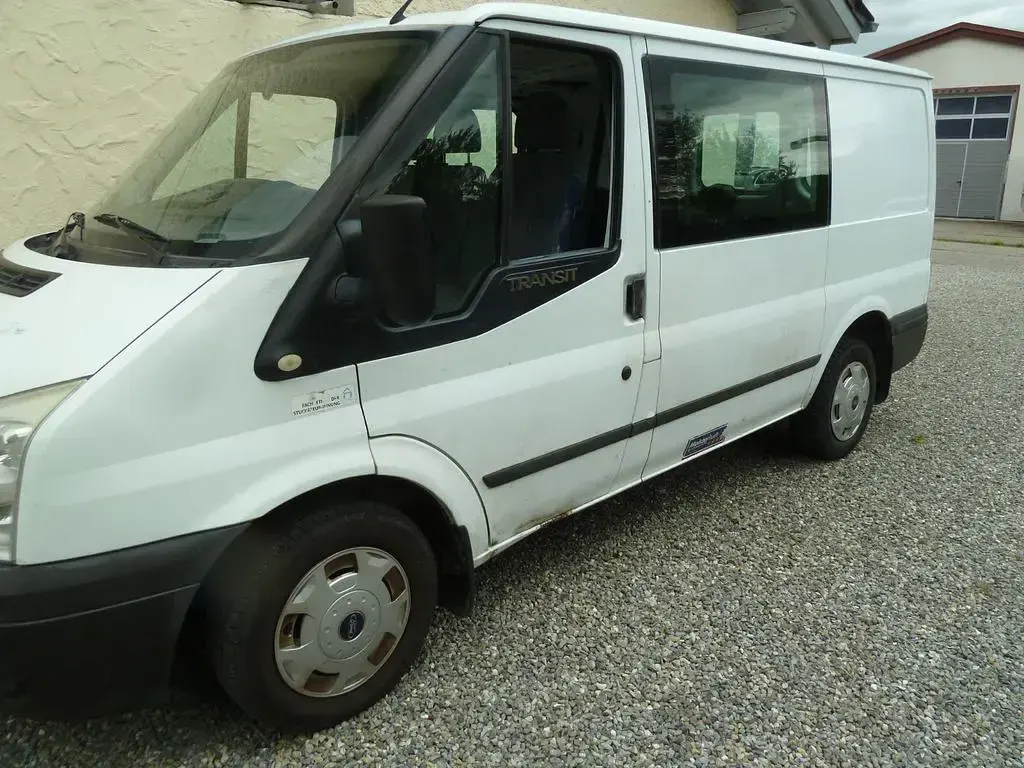 Gebraucht Ford Transit 101 PS (74 kW) 2012 Weiß Van