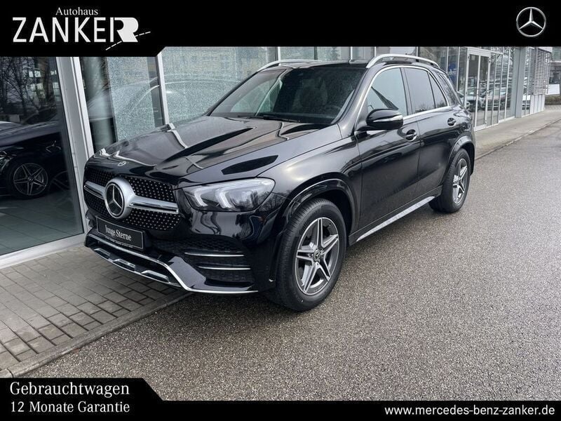 Schwarz Gebraucht 2022 Mercedes GLE350e AMG SUV | 57.900 € (Superpreis) - Bild 1/4