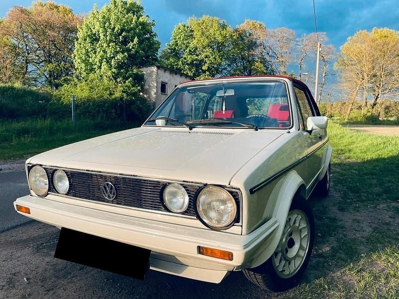 Gebraucht VW Golf Cabriolet Karmann 72 PS (52 kW) 1987 Weiß Cabrio