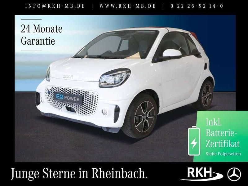 Weiß Gebraucht 2024 Smart ForTwo Electric Drive Cabrio | 19.980 € (Teuer) - Bild 1/4