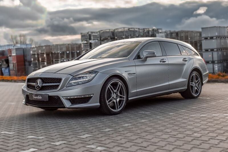 Gebraucht Mercedes CLS63 AMG Shooting Brake AMG 557 PS (409 kW) 2013 Grau Kombi