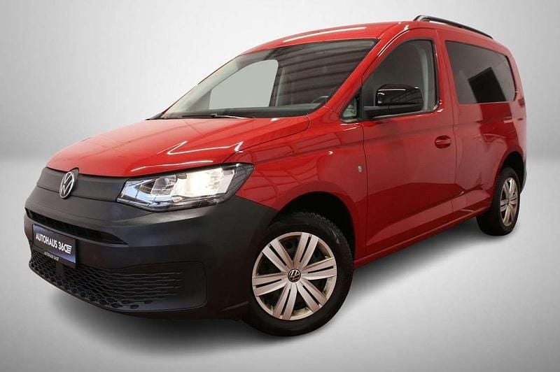 Kirschrot Gebraucht 2021 VW Caddy Van / Kleinbus | 16.990 € (Superpreis) - Bild 1/4