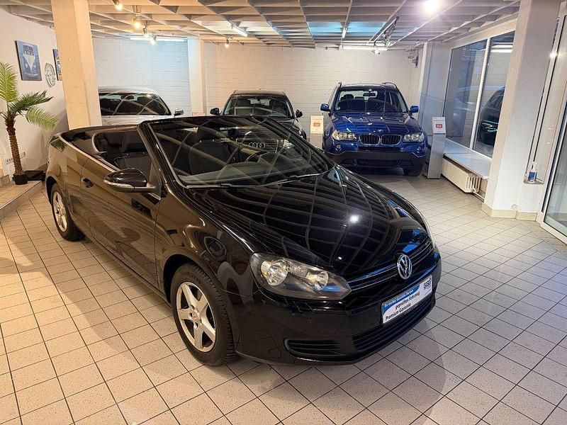 Gebraucht VW Golf Cabriolet 105 PS (77 kW) 2012 Schwarz Cabrio
