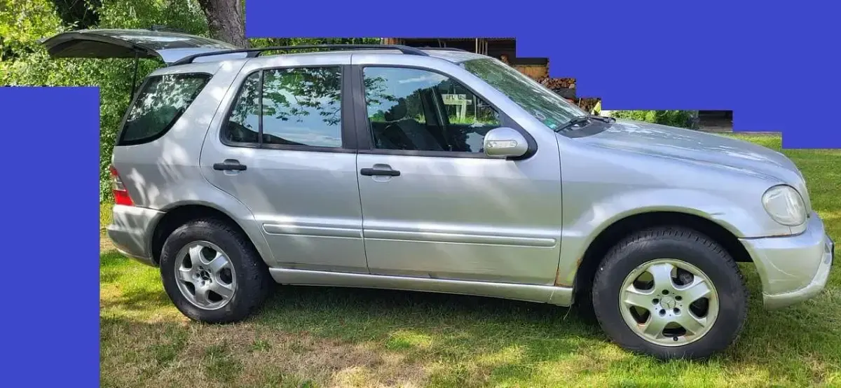 Gebraucht Mercedes ML270 163 PS (119 kW) 2003 Silber SUV