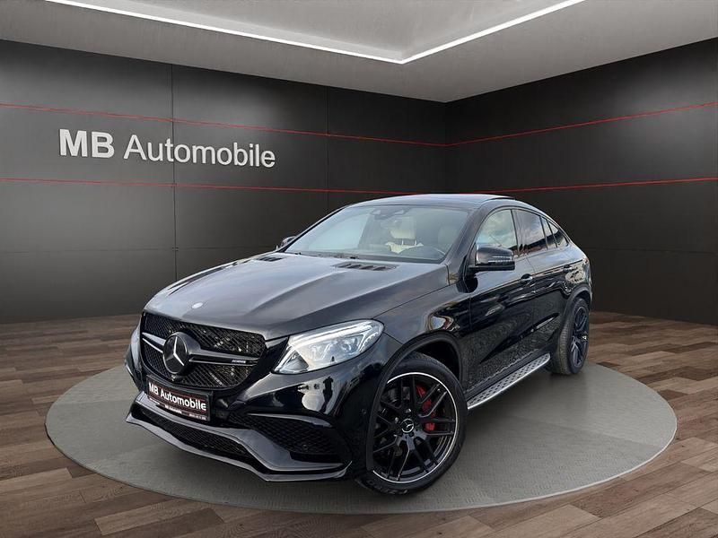 Schwarz Gebraucht 2017 Mercedes GLE63 AMG AMG Coupé | 38.490 € (Guter Preis) - Bild 1/4