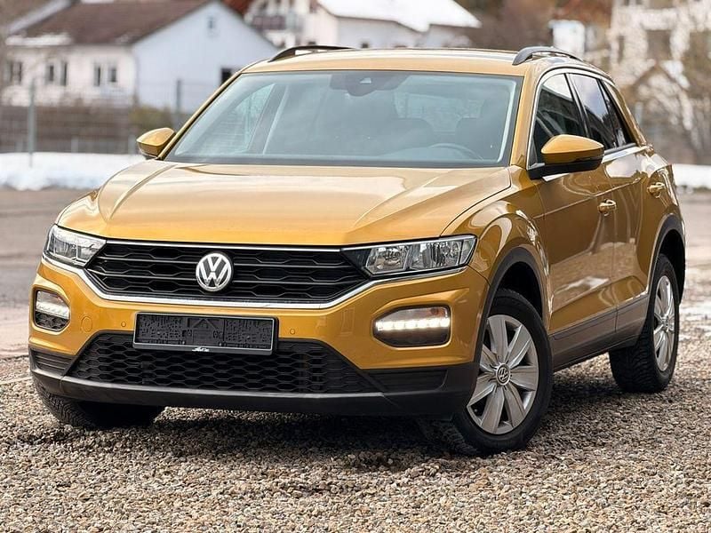 Gebraucht VW T-Roc Basis 116 PS (85 kW) 2018 Gelb SUV