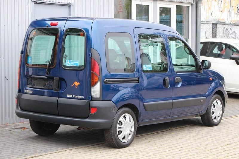 Gebraucht Renault Kangoo 75 PS (55 kW) 2002 Blau Van / Kleinbus