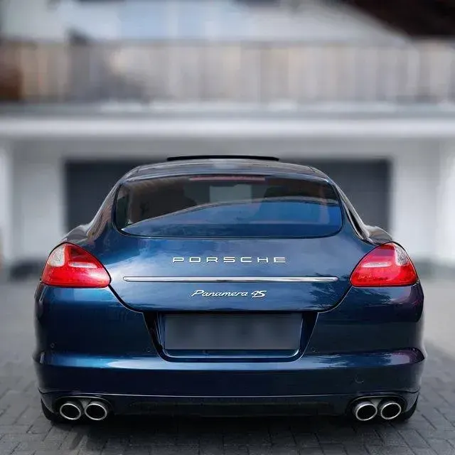 Gebraucht Porsche Panamera 4S 400 PS (294 kW) 2010 Blau Limousine