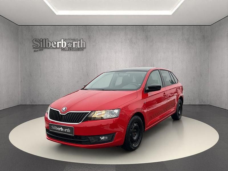 Gebraucht Skoda Rapid Style 105 PS (77 kW) 2015 Rot Kleinwagen