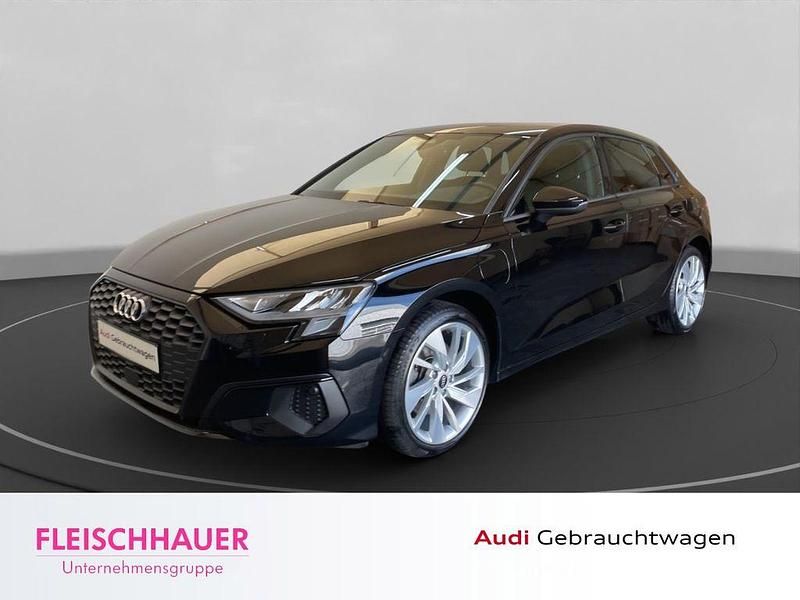 Schwarz Gebraucht 2022 Audi A3 Sportback e-tron Limousine | 23.880 € (Fairer Preis) - Bild 1/4