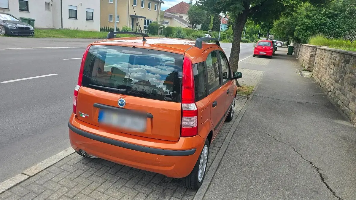 Gebraucht Fiat Panda 60 PS (44 kW) 2006 Orange Kleinwagen