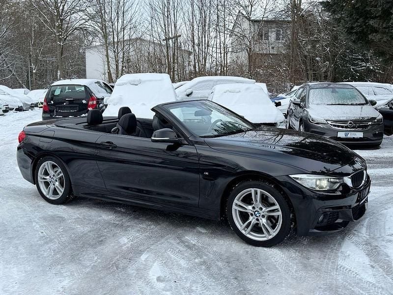 Schwarz Gebraucht 2017 BMW 430 Cabriolet M Sport Cabrio | 17.900 € (Superpreis) - Bild 1/4