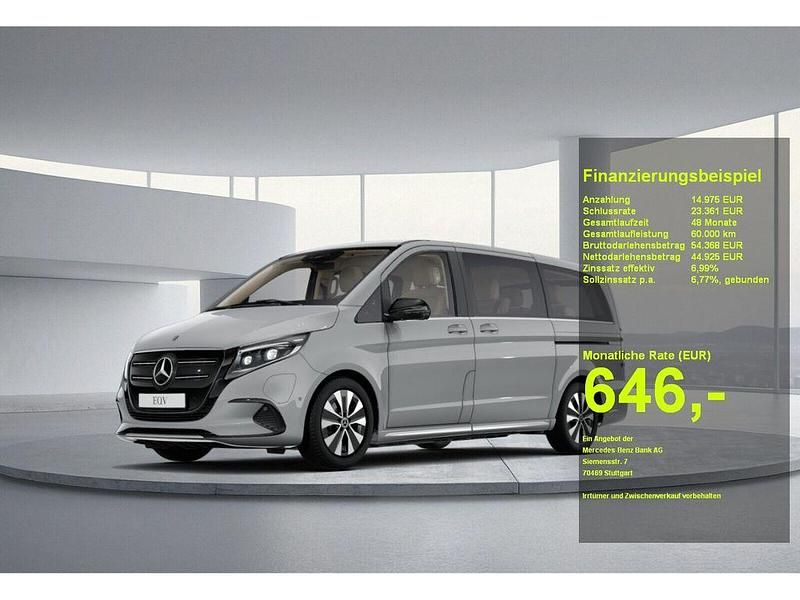 Alpingrau Gebraucht 2024 Mercedes EQV300 Avantgarde Van / Kleinbus | 59.800 € (Teuer) - Bild 1/3