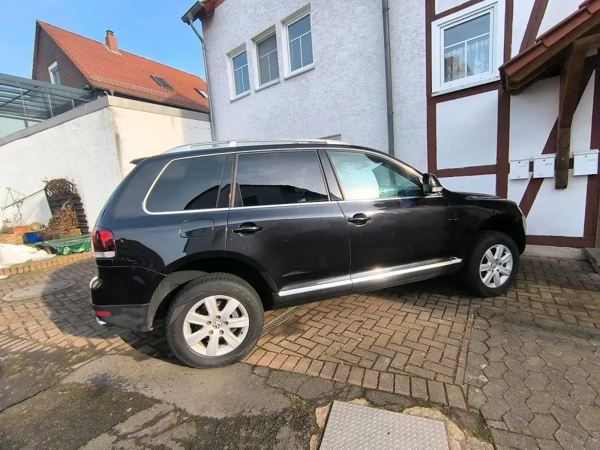 Gebraucht VW Touareg 239 PS (175 kW) 2008 Schwarz SUV