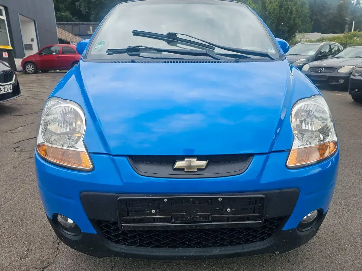 Gebraucht Chevrolet Matiz 67 PS (49 kW) 2009 Blau Kleinwagen