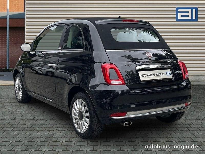 Gebraucht Fiat 500 71 PS (52 kW) 2023 Schwarz vesuvio schwarz (metallic) Cabrio
