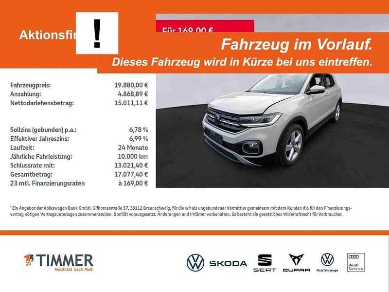 Gebraucht VW T-Cross Style 110 PS (80 kW) 2022 Ascotgrau SUV
