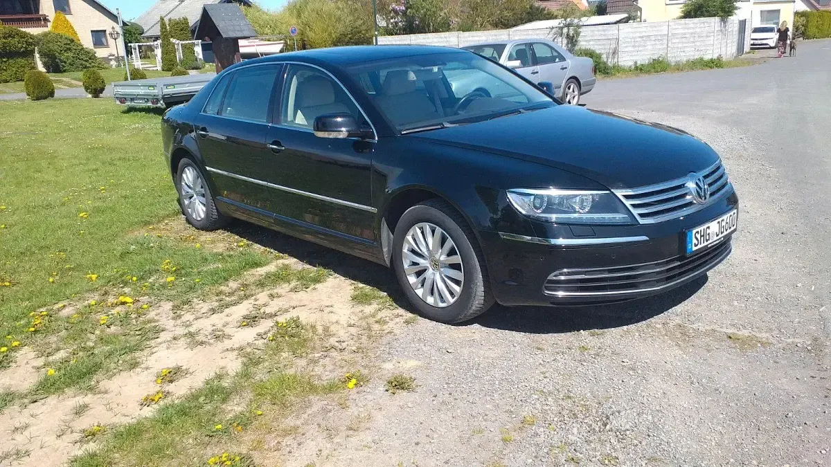 Usata VW Phaeton 245 CV (180 kW) 2015 Nero Berlina