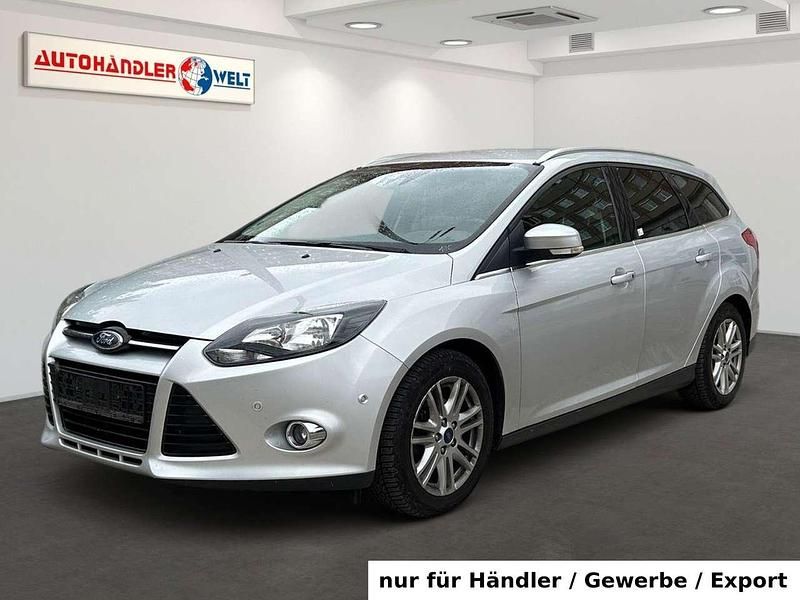 Silber Gebraucht 2014 Ford Focus Titanium Kombi | 2.799 € (Superpreis) - Bild 1/3