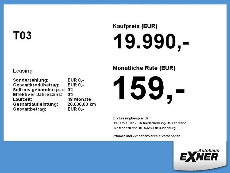 Neu Leapmotor T03 69 kW (95 PS) 2026 Mint green Kleinwagen