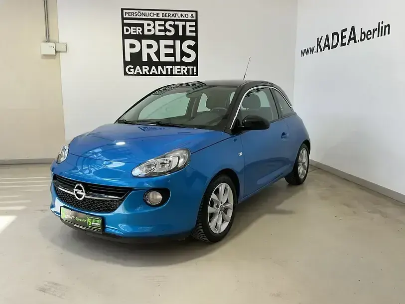 Gebraucht Opel Adam 96 PS (70 kW) 2017 Arden blau (p2/so) (metallic) Kleinwagen