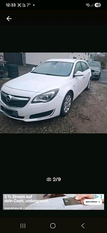 Gebraucht Opel Insignia 170 PS (125 kW) 2016 Weiß Kombi
