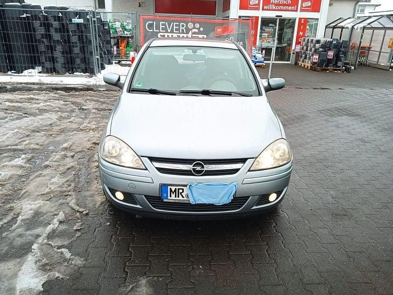 Grau Gebraucht 2005 Opel Corsa Limousine | 1.200 € (Guter Preis) - Bild 1/4