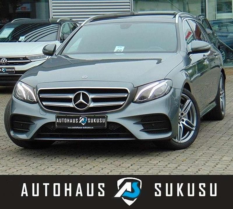 Selenitgrau Gebraucht 2017 Mercedes E220 AMG line Kombi | 27.990 € (Etwas zu teuer) - Bild 1/4