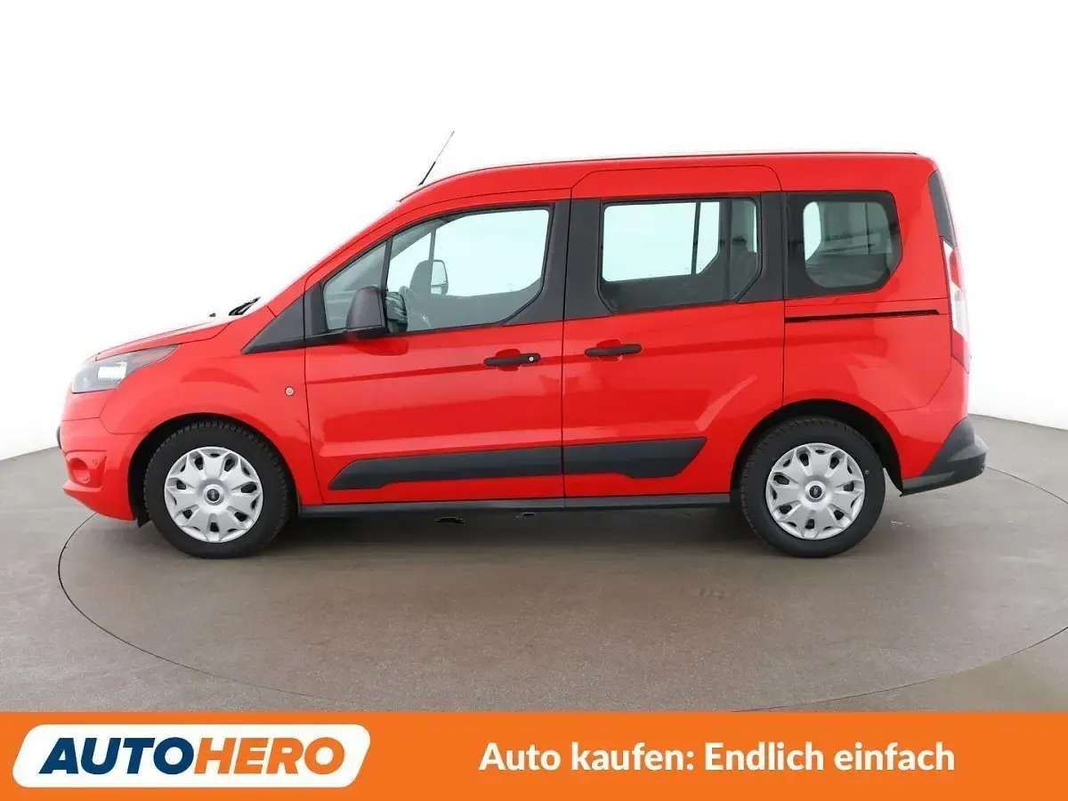 Gebraucht Ford Tourneo Connect Trend 101 PS (74 kW) 2016 Race red Van / Kleinbus