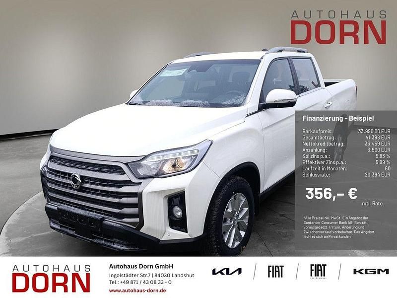 Grand white Neu 2025 Ssangyong (KGM) Musso Quartz SUV | 33.990 € (Teuer) - Bild 1/4