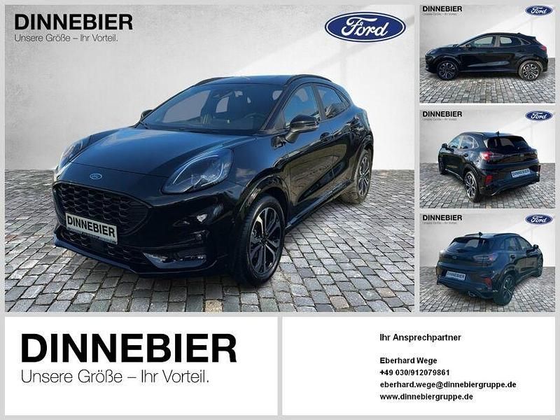 Schwarz (metallic) Gebraucht 2024 Ford Puma ST-Line X SUV | 25.830 € (Guter Preis) - Bild 1/1