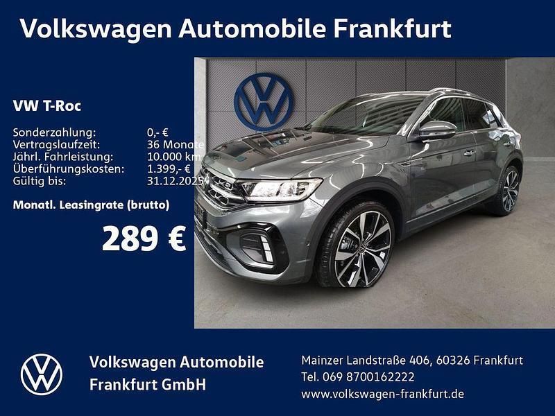 Grau Neu 2025 VW T-Roc R-line SUV | 43.585 € (Teuer) - Bild 1/2