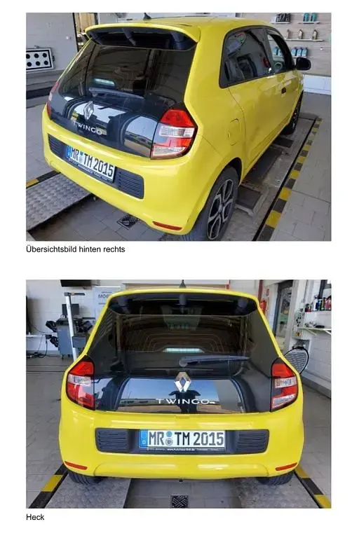 Gebraucht Renault Twingo Expression 71 PS (52 kW) 2015 Gelb Kleinwagen