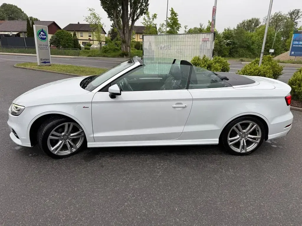 Gebraucht Audi A3 Cabriolet S-Line 150 PS (110 kW) 2018 Weiß Cabrio