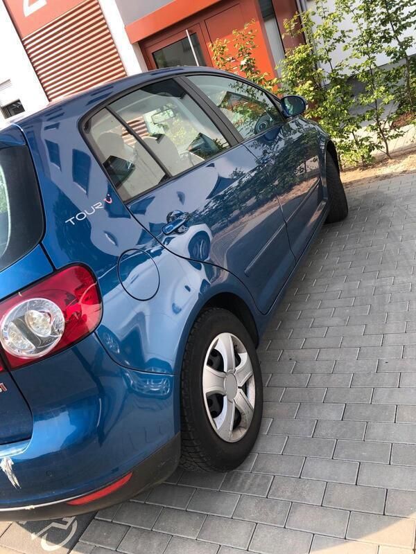 Blau Gebraucht 2008 VW Golf Plus Cross Van / Kleinbus | 3.900 € - Bild 1/4