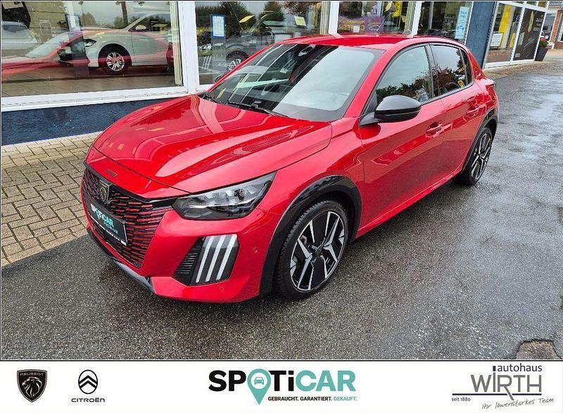 Rot Gebraucht 2024 Peugeot 208 GTi Kleinwagen | 18.470 € (Fairer Preis) - Bild 1/4