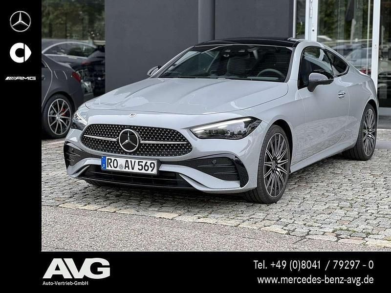 Alpingrau uni Gebraucht 2024 Mercedes CLE450 AMG Coupé | 79.800 € (Teuer) - Bild 1/4