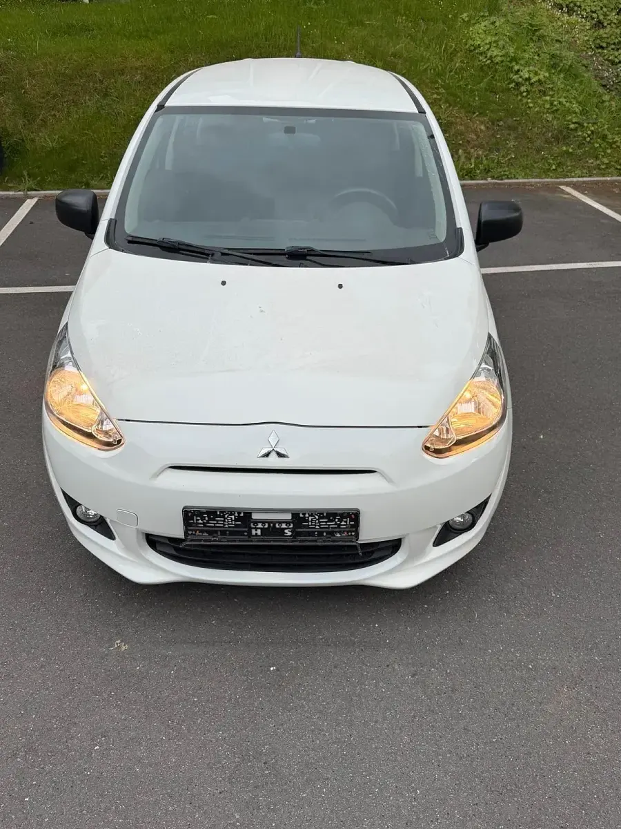 Gebraucht Mitsubishi Space Star Top 71 PS (52 kW) 2016 Weiß Kleinwagen