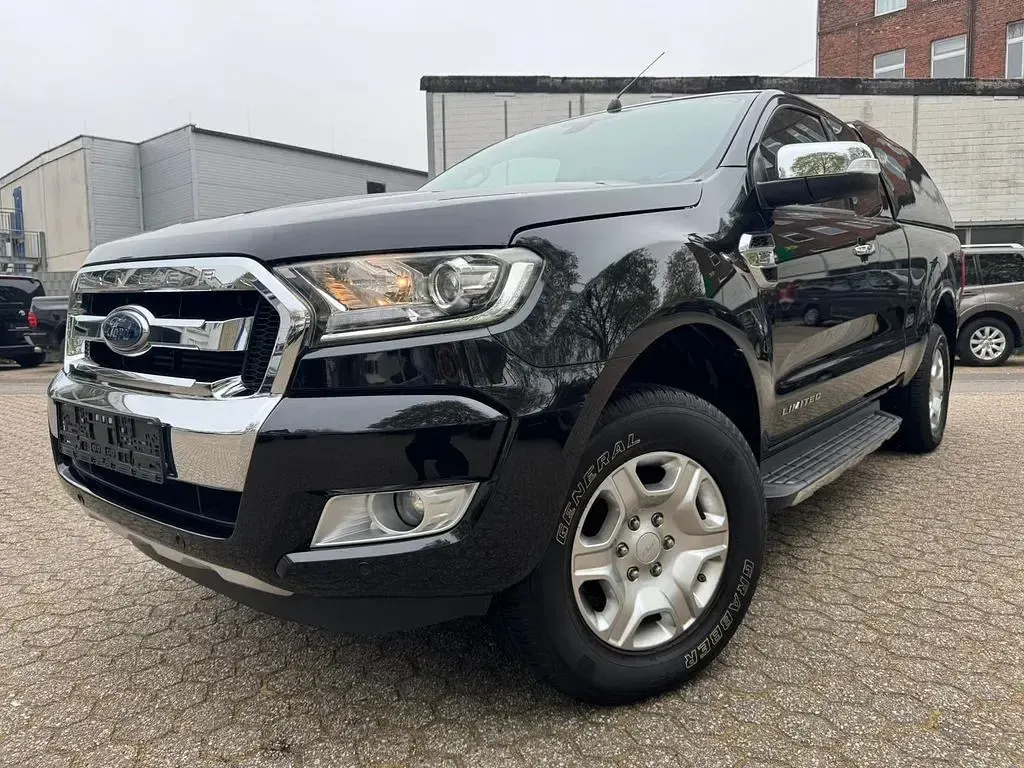 Gebraucht Ford Ranger Limited 200 PS (147 kW) 2017 Schwarz Pickup