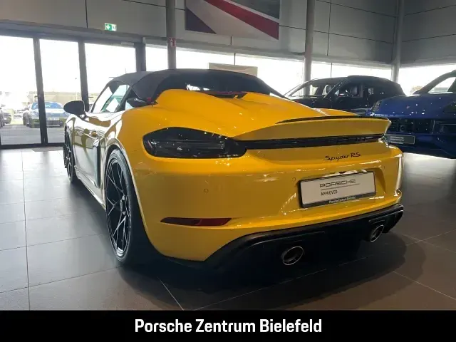 Gebraucht Porsche 718 Spyder RS 500 PS (367 kW) 2024 Gelb Cabrio