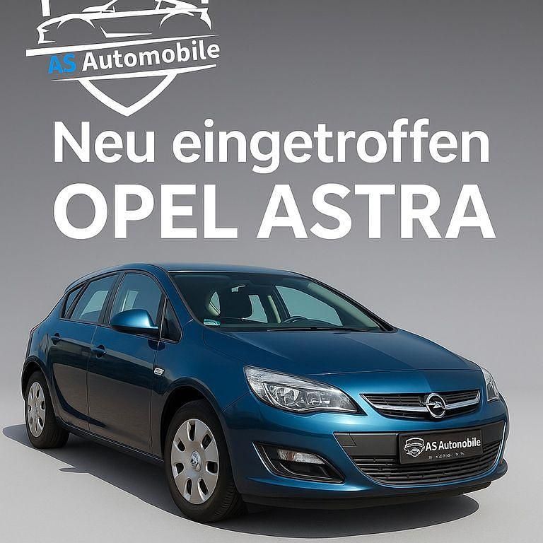 Blau Gebraucht 2012 Opel Astra Edition Limousine | 6.999 € (Fairer Preis) - Bild 1/4