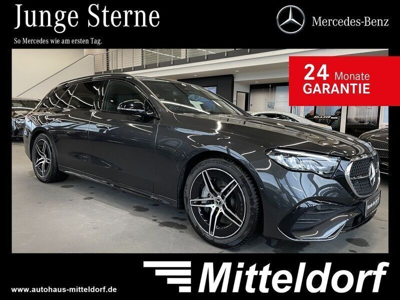 Grau Gebraucht 2024 Mercedes E300 Advanced Limousine | 54.880 € (Teuer) - Bild 1/4