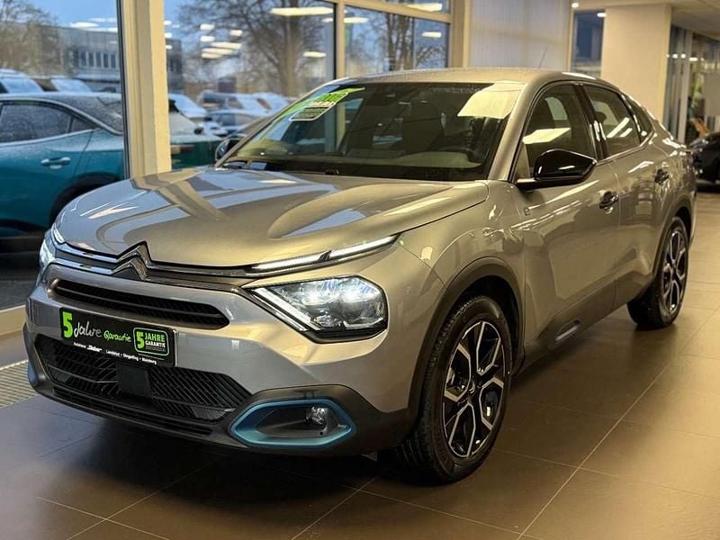 Gebraucht Citroën e-C4 Feel 100 kW (136 PS) 2023 Platinum grau Limousine