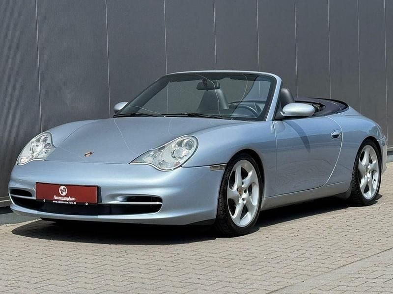 Silber Gebraucht 2002 Porsche 996 Cabrio | 32.996 € (Superpreis) - Bild 1/4