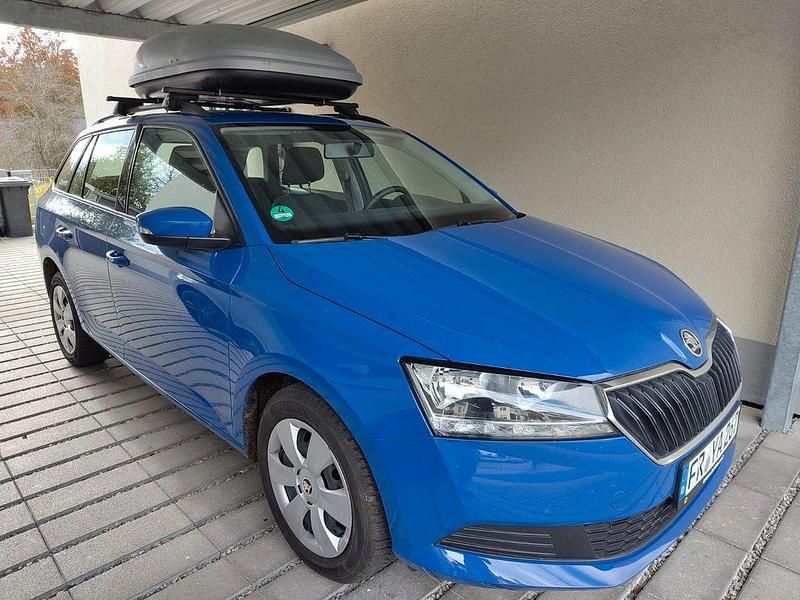 Blau Gebraucht 2020 Skoda Fabia Kombi | 11.300 € (Superpreis) - Bild 1/4