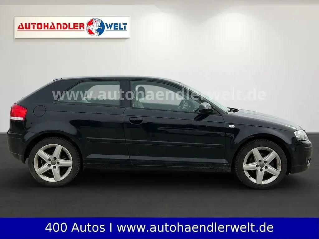 Gebraucht Audi A3 Attraction 102 PS (75 kW) 2007 Schwarz Kleinwagen